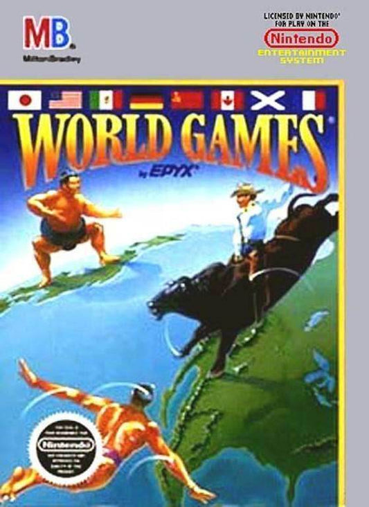 World Games (Nintendo NES) - Game Manual Only