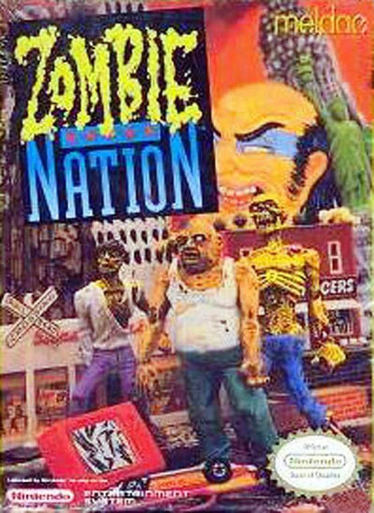 Zombie Nation (Nintendo NES) - Game Manual Only