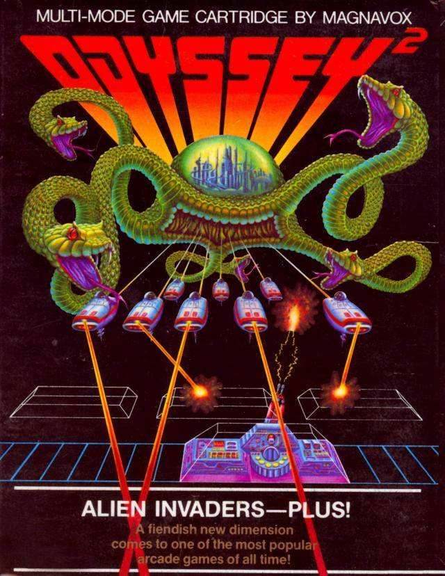 Alien Invaders-Plus! (Odyssey 2) - Game Manual Only