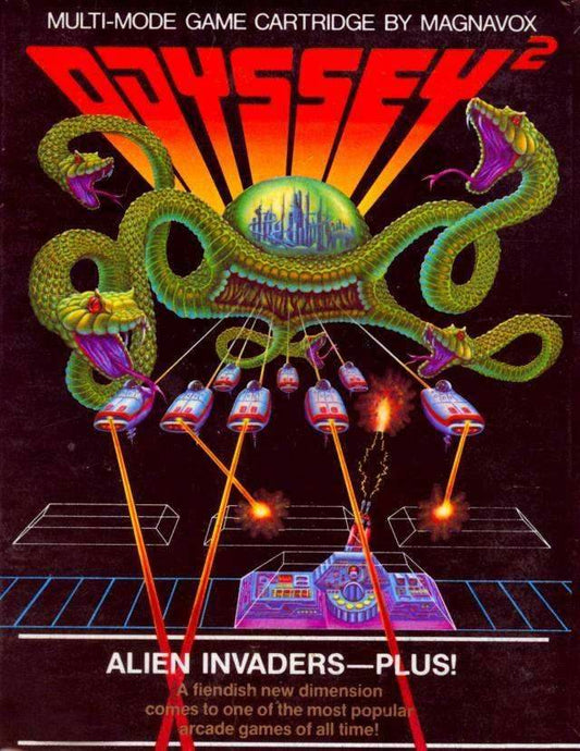 Alien Invaders-Plus! (Odyssey 2) - Game Manual Only