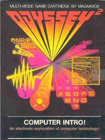 Computer Intro! (Odyssey 2) - Game Manual Only