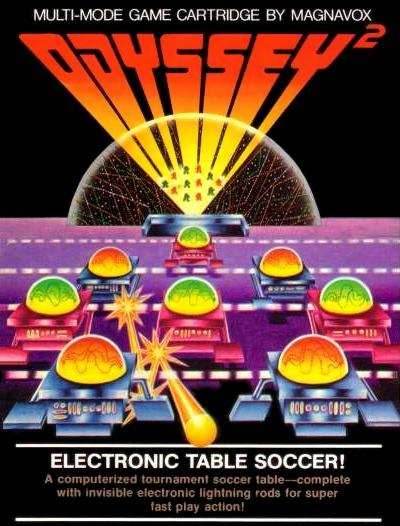 Electronic Table Soccer (Odyssey 2) - Game Manual Only