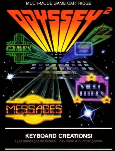 Keyboard Creations! (Odyssey 2) - Game Manual Only