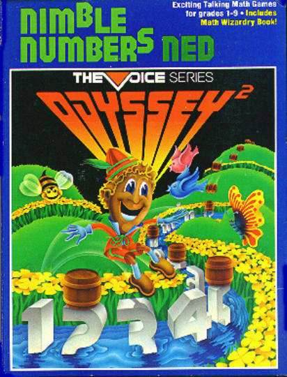 Nimble Numbers Ned (Odyssey 2) - Game Manual Only