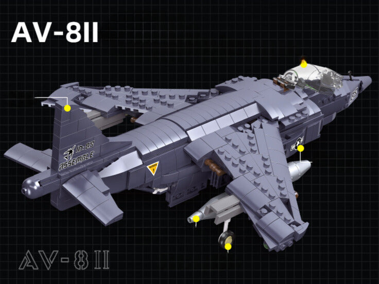 AV-8II Harrier Jet - Mil-Blox