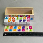 MELISSA & DOUG Dominoes Game 28 Pieces Multicolor Wood 30388 - 