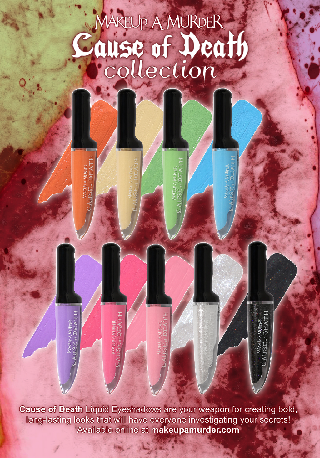 Cause of Death Pastel Collection