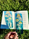 Magic Mushrooms Bookmark – Handmade Psychedelic Bookmark, Fungi Lover Gift, Unique Book Accessory for Nature Enthusiasts