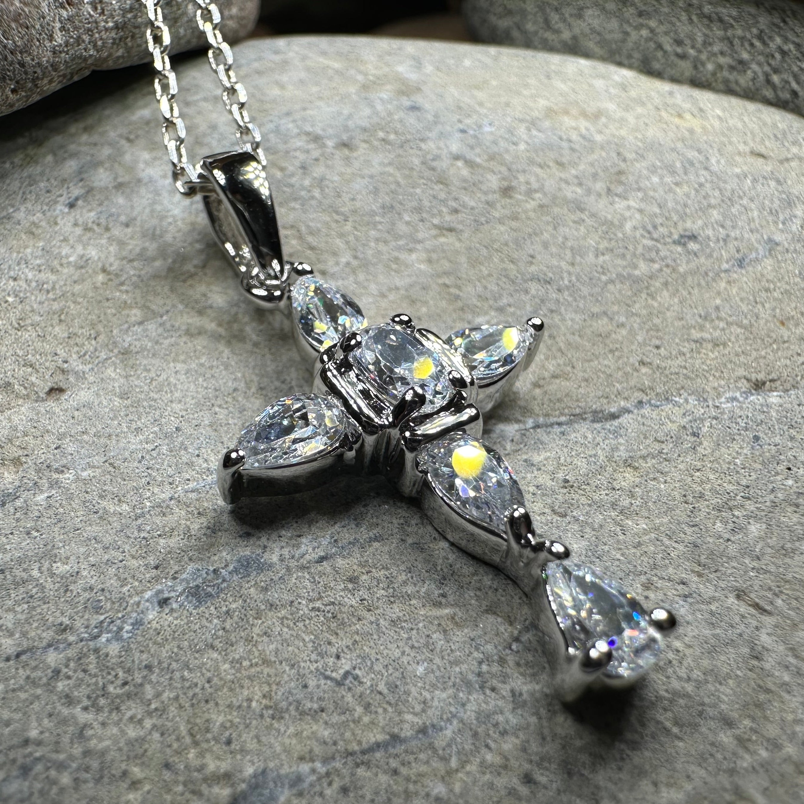 Clarice Celtic Cross Necklace