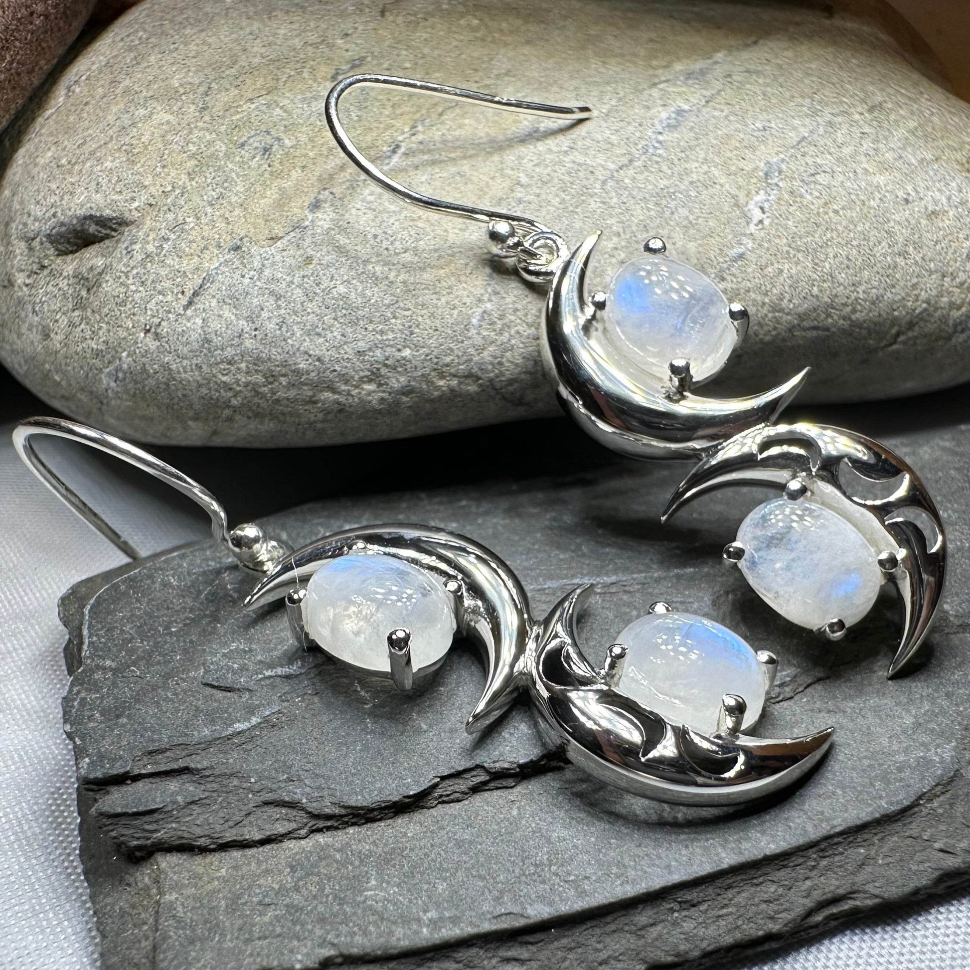 Mystic Dream Moonstone Earrings - 
