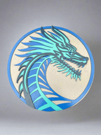 3D Backlit Dragon - Backlit