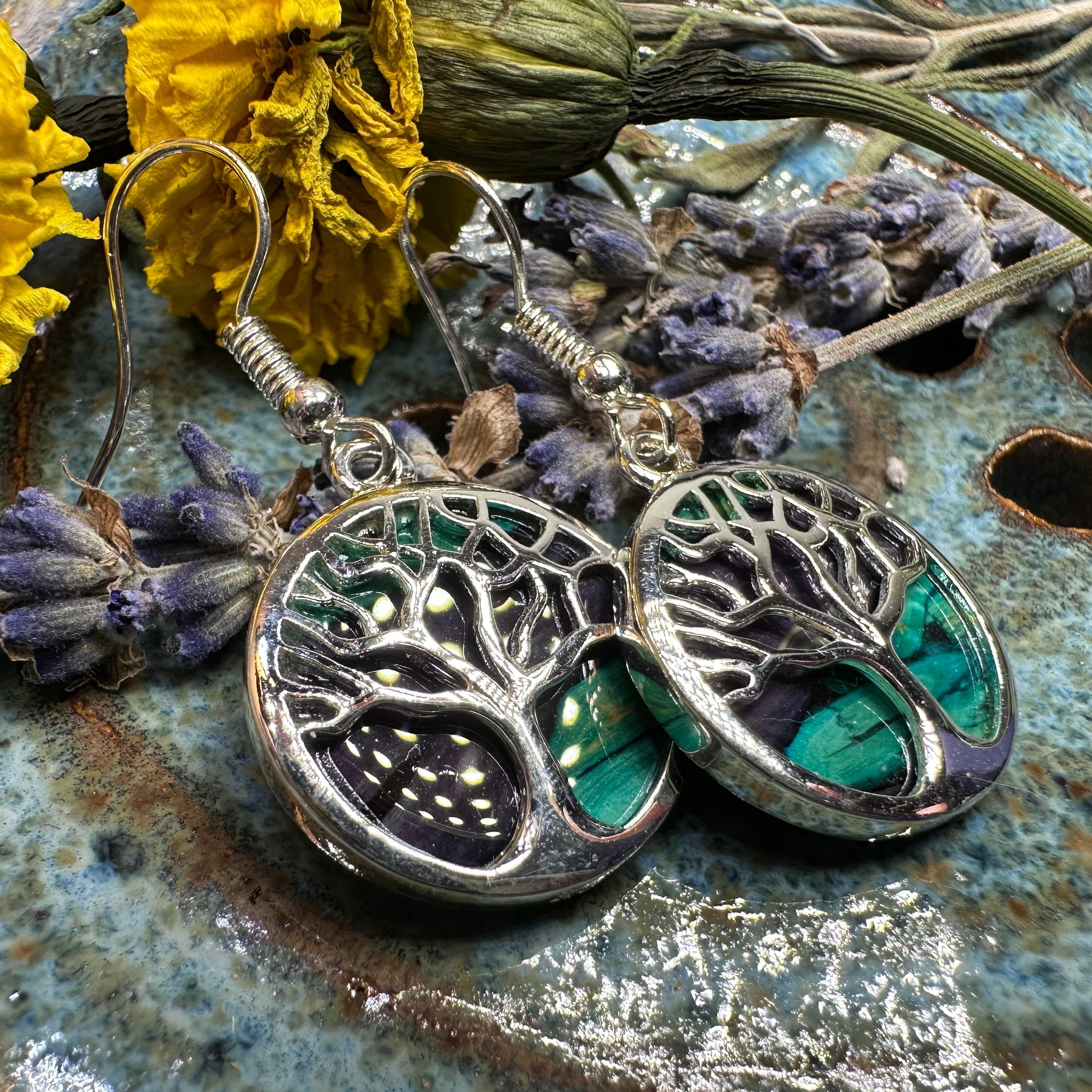 Heathergems Tree of Life Earrings