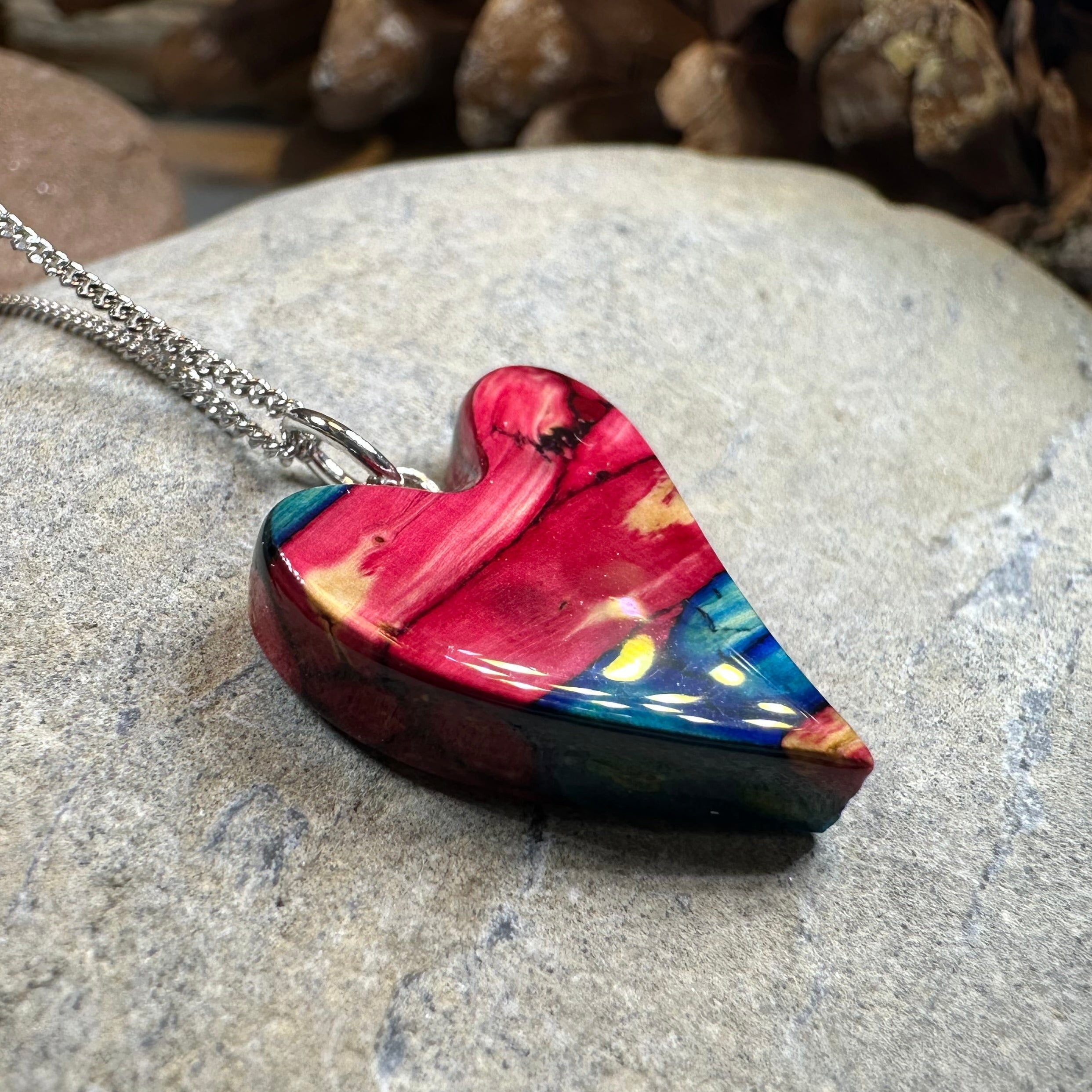 Heathergems Scottish Heart Necklace