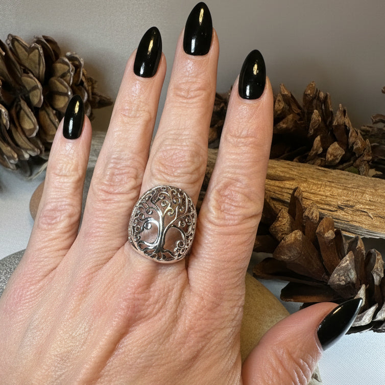 Isadora Tree of Life Ring