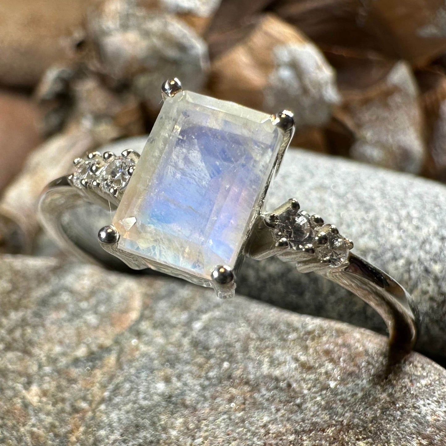 Hilaria Moonstone Ring - 5