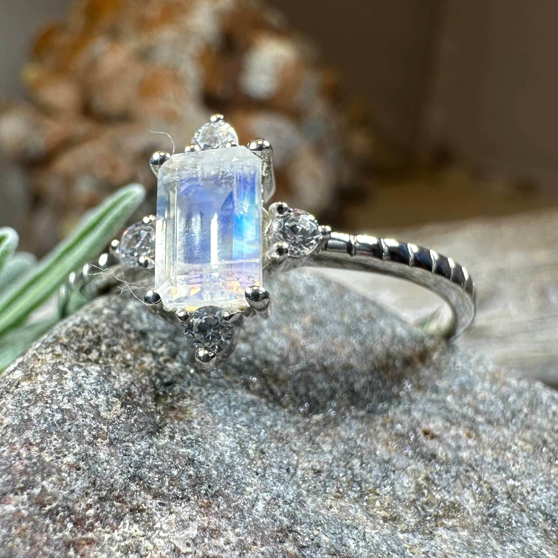 Clarissa Moonstone Ring - 5