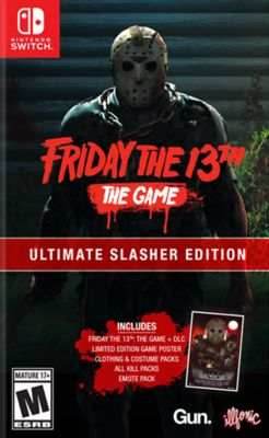 Friday the 13th: The Game Ultimate Slasher Edition (Nintendo Switch) - Game Manual Only