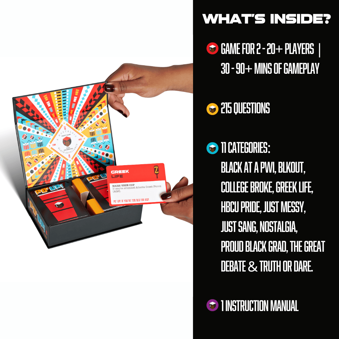 PO' UP! Card Game: College Edition - 