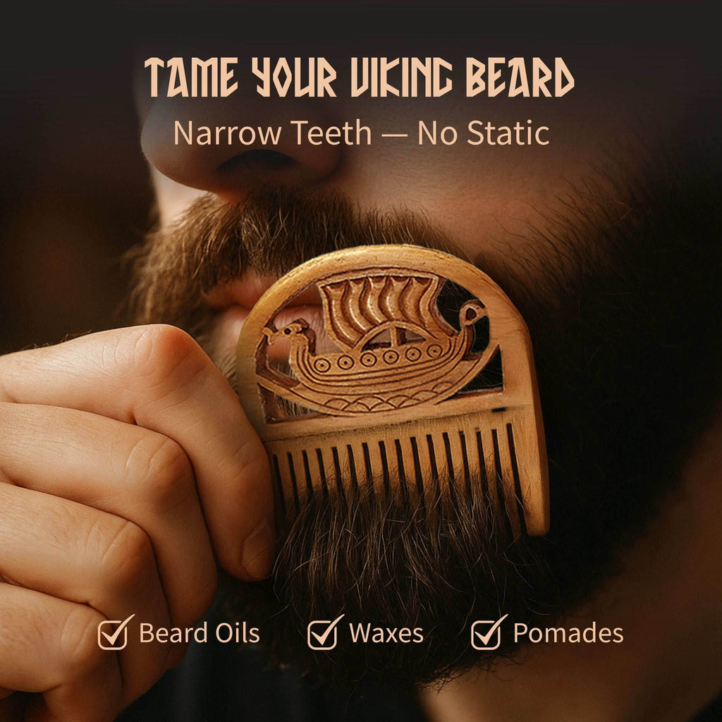 Bone Beard Comb - Drakkar - 