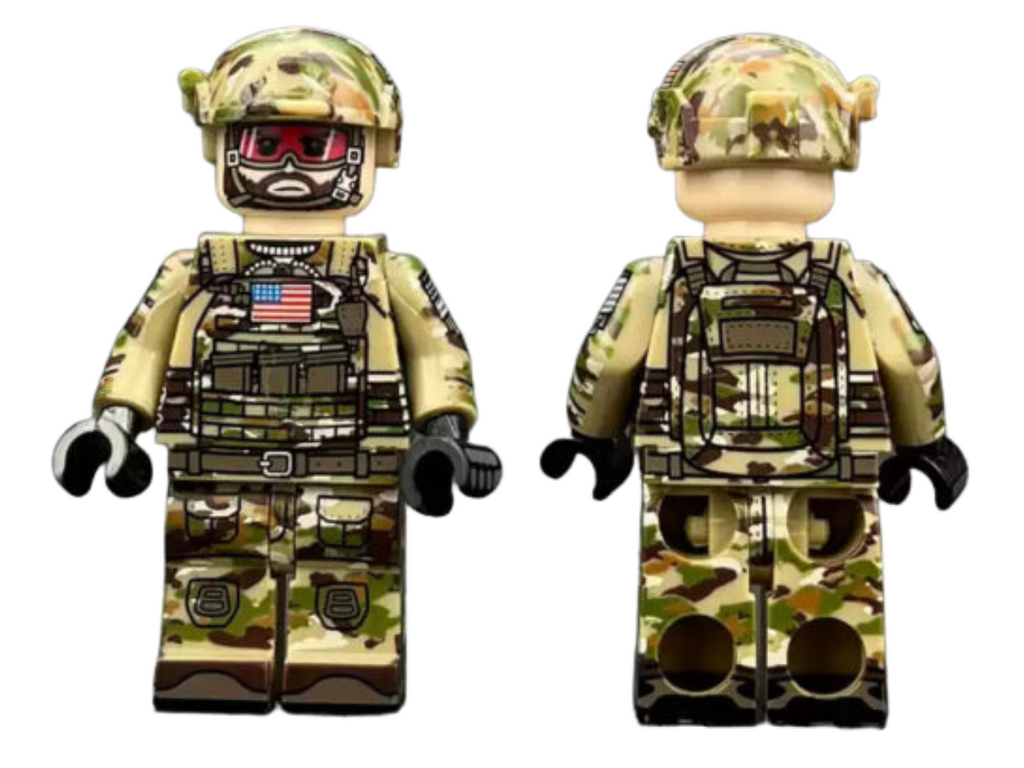 Navy Seal 5 Man Desert Team - Mil-Blox