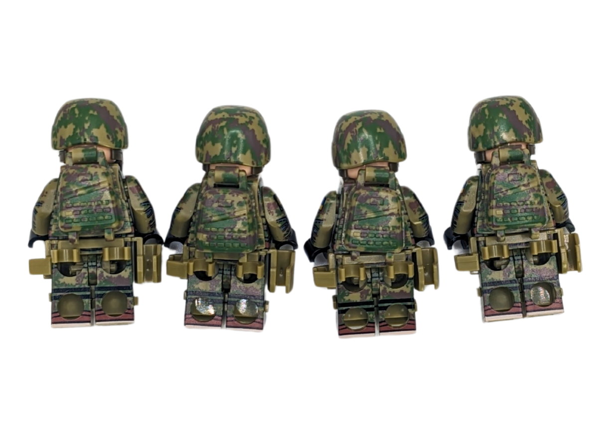 Ukrainian - 4 Man Heavy Fire Team - Mil-Blox