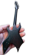 Official Stranger Things® Eddie's Guitar B.C. Rich® NJ Warlock® Mini Guitar Model