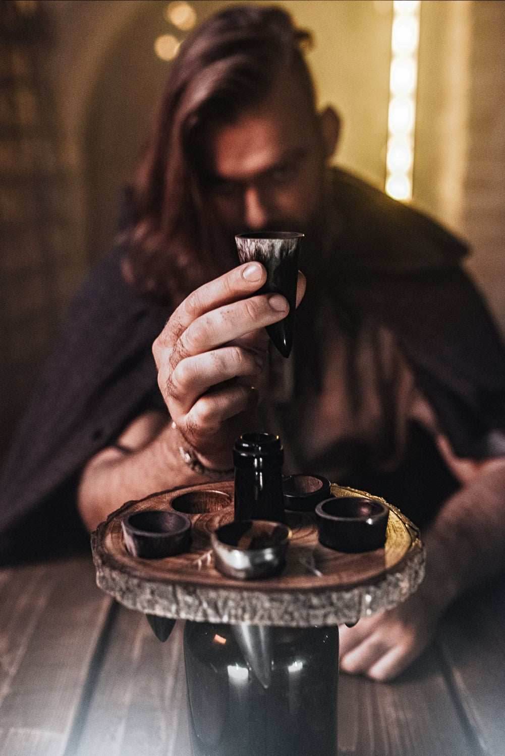 Drinking Horn Shot Glass Set - 