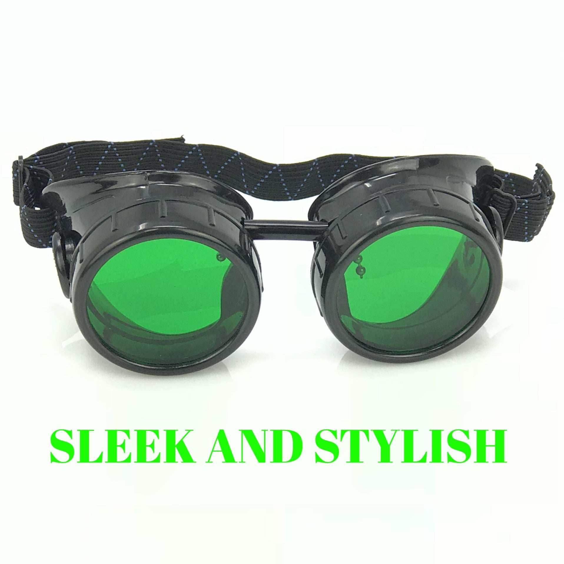 Mad scientist apocalyptic nerd goggles - purple