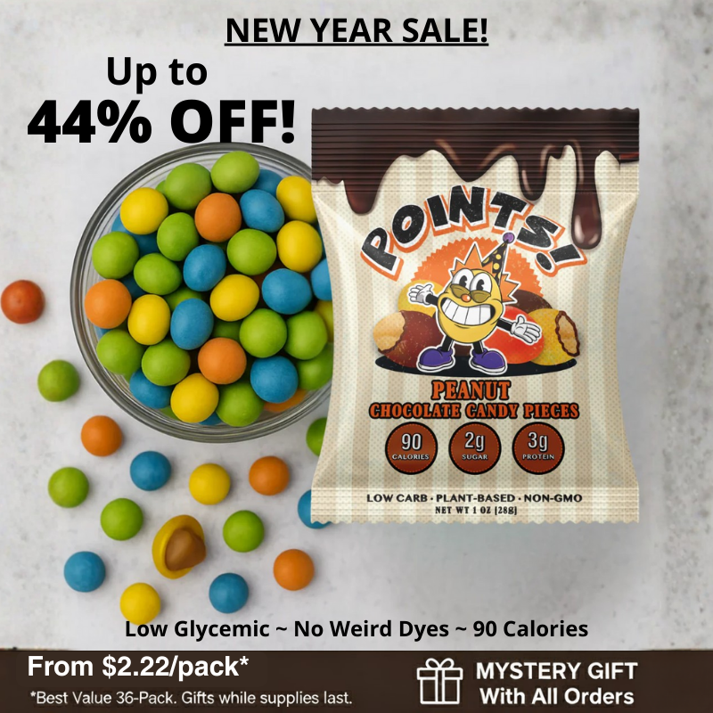 Low Glycemic Peanut Chocolate Candies