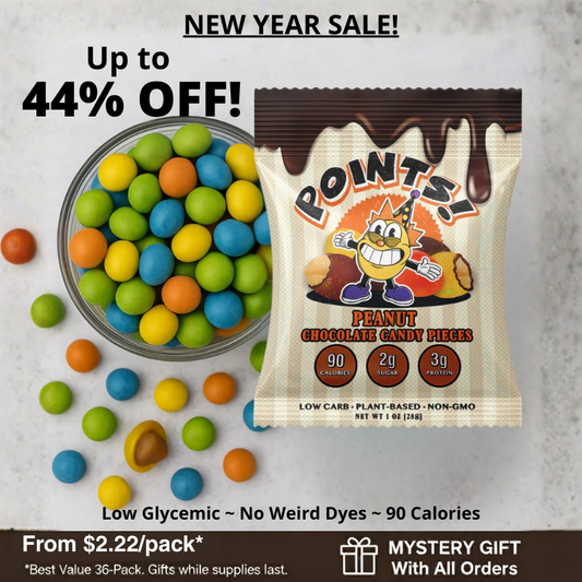 Low Glycemic Peanut Chocolate Candies