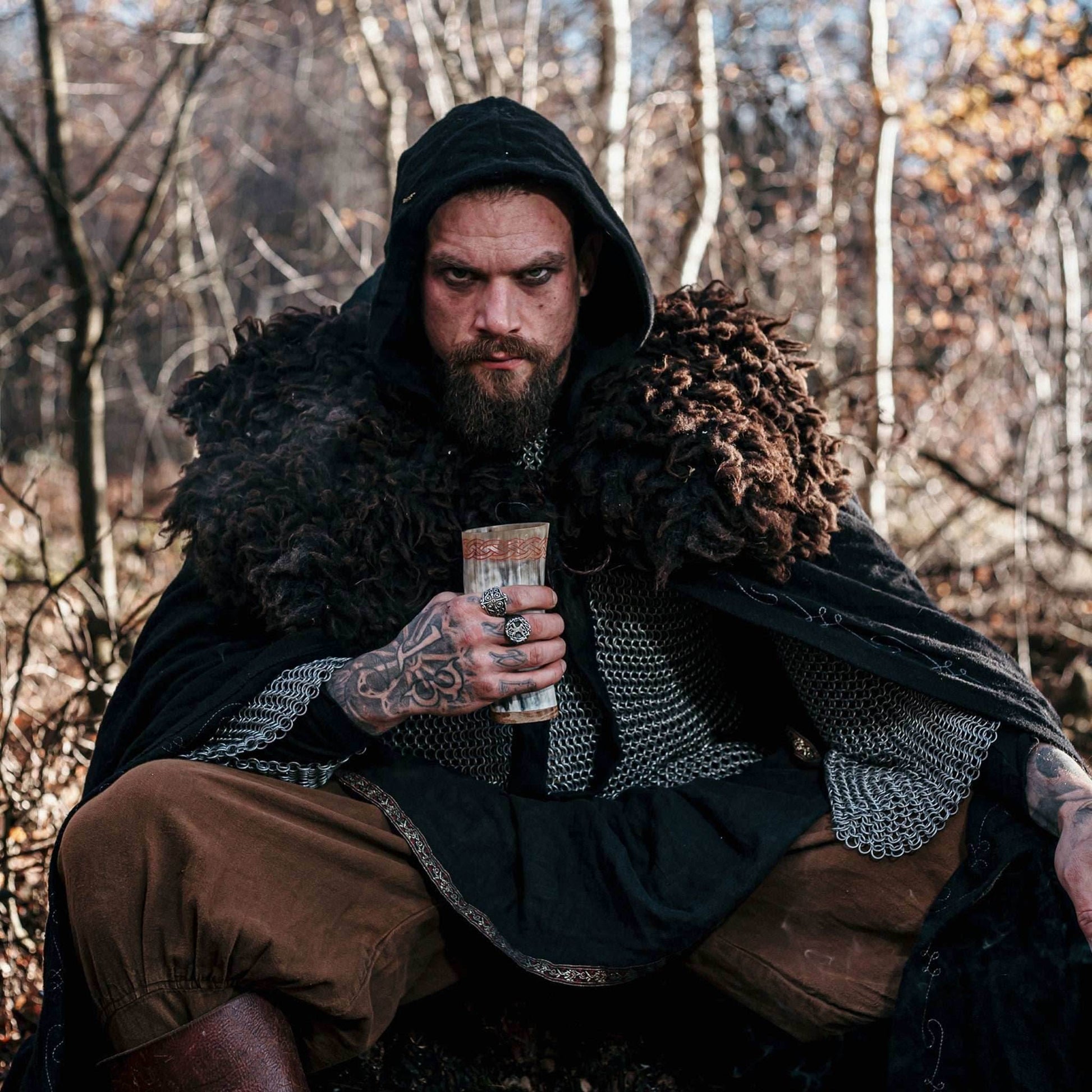 Horn Cups Set (4) - Classic Set