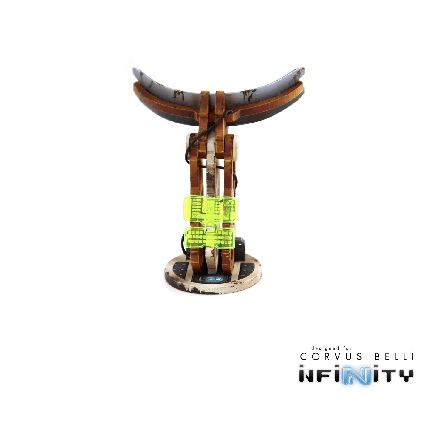 Communications Array - Fluorescent Green