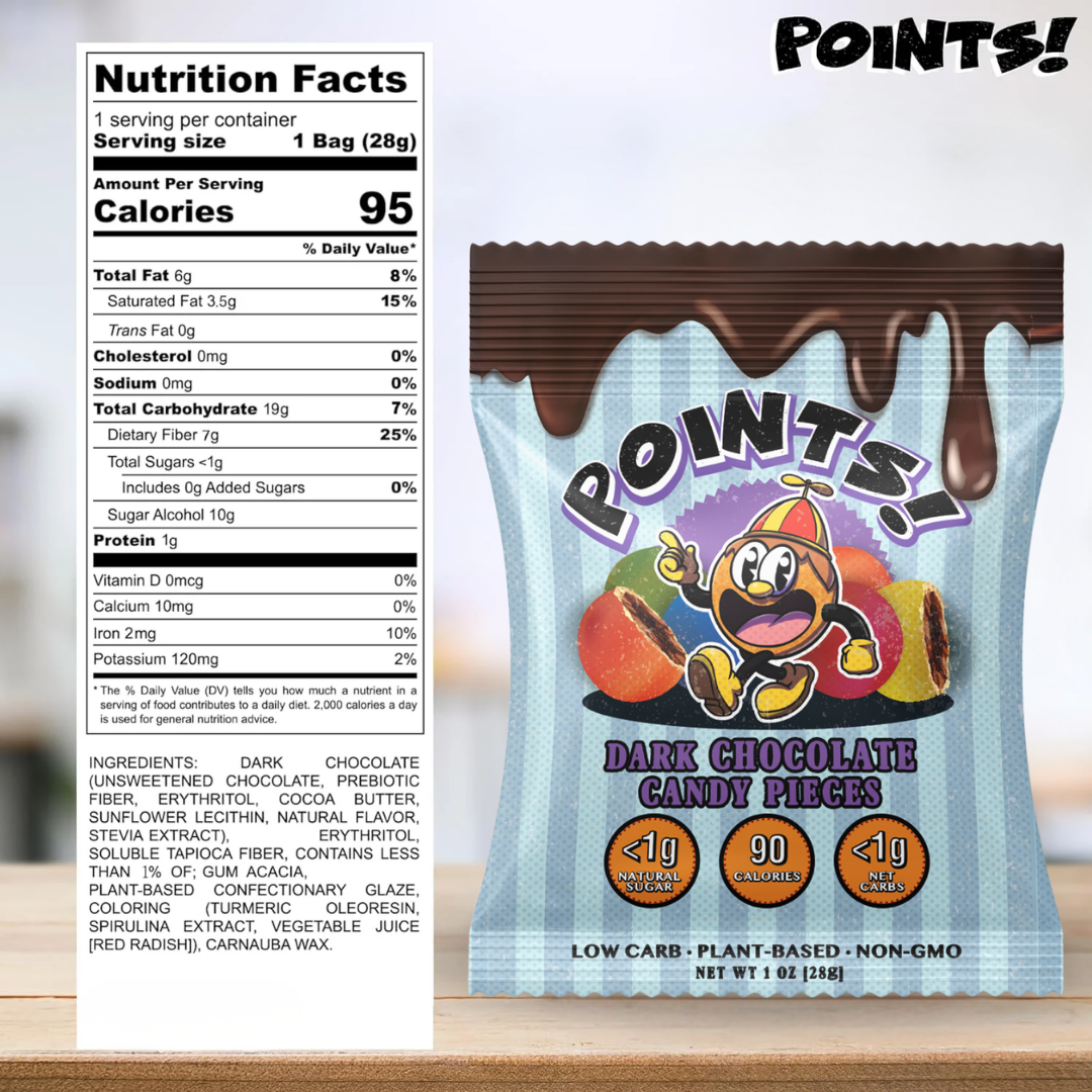 Low Glycemic Peanut + Dark Chocolate