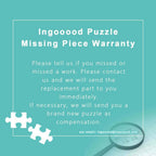 Ingooood Jigsaw Puzzle 1000 Pieces- BATEAU ÉCHOUÉ - Entertainment Toys for Adult Special Graduation or Birthday Gift Home Decor