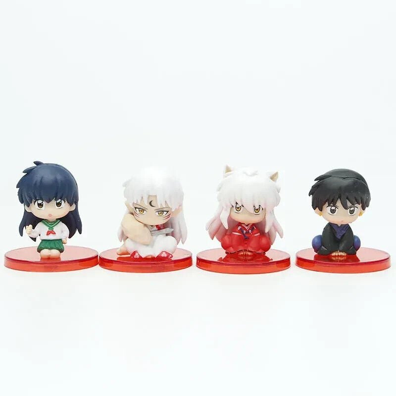 Inuyasha 4-Figure Set: Kagome, Sesshoumaru, Miroku