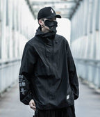 DuskJ4 Scar 09 Windbreaker - White / S