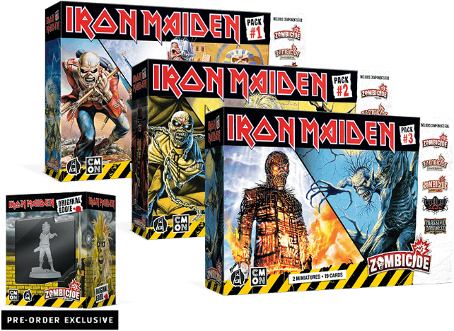 Zombicide: Iron Maiden Character Packs - Bundle of the Beast - 
