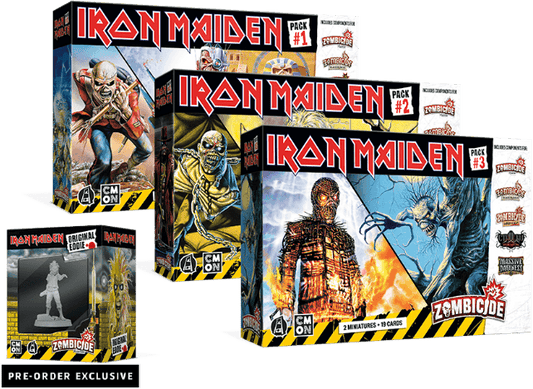 Zombicide: Iron Maiden Character Packs - Bundle of the Beast - 