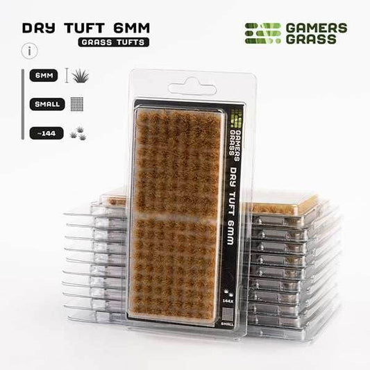 Gamers Grass Tufts: Dry Tuft 6mm- Small - 