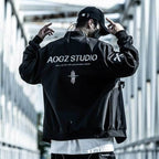 DuskJ6 Scar Slash Bomber Jacket - S