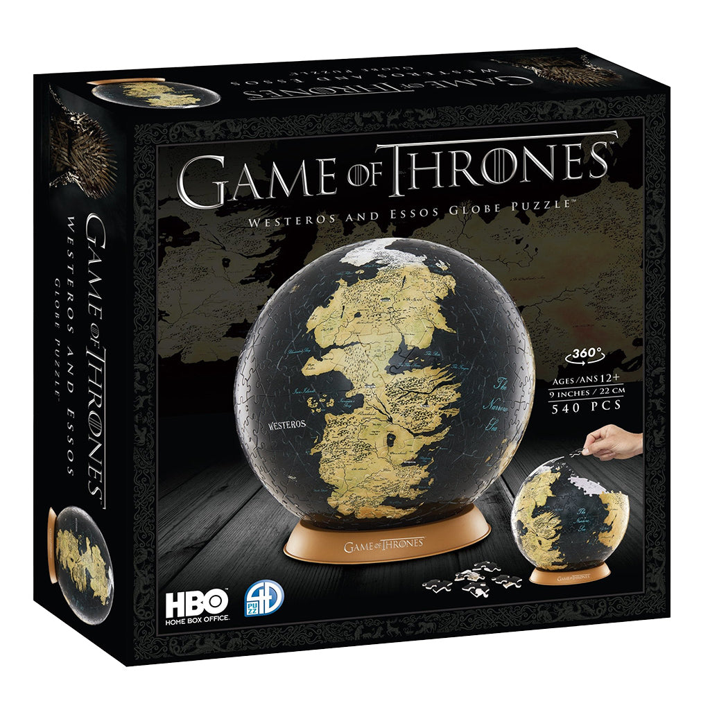 4D Paper Model Kit: Game of Thrones 9" Globe