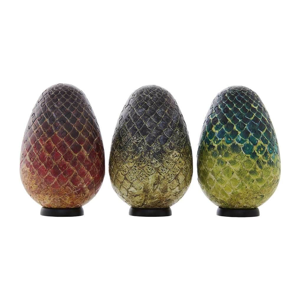 4D Paper Model Kit: Game of Thrones Dragon Egg Set - 