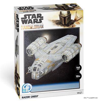 4D Paper Model Kit: Star Wars Razor Crest - 