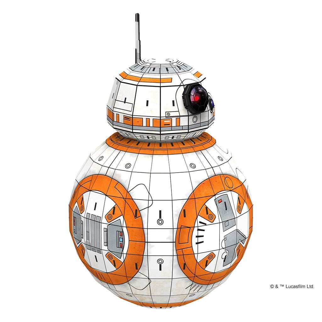 4D Paper Model Kit: Star Wars BB8 - 