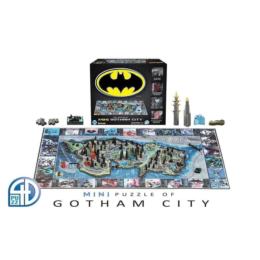 Batman - Mini Gotham City 4D Puzzle - 