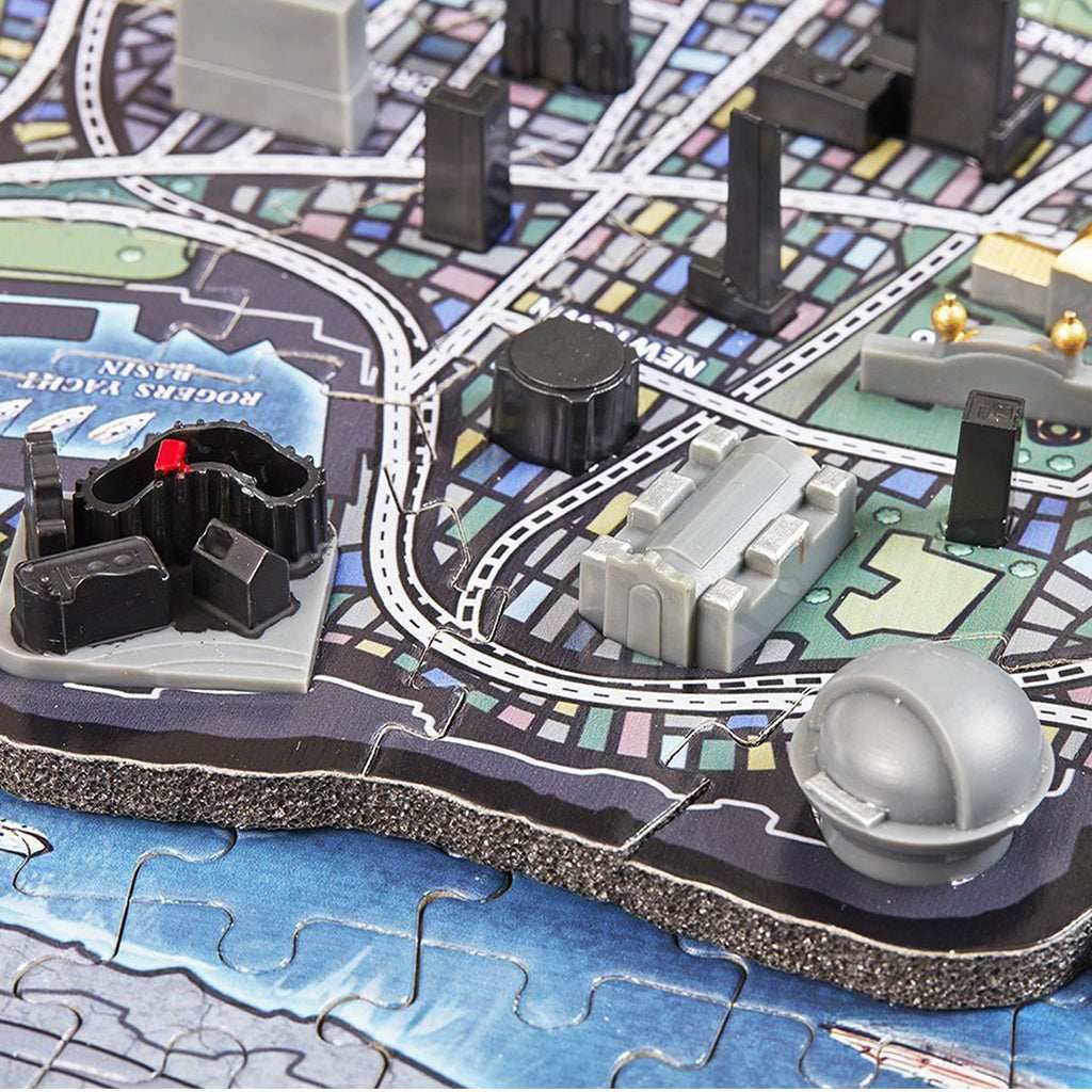 Batman - Mini Gotham City 4D Puzzle - 