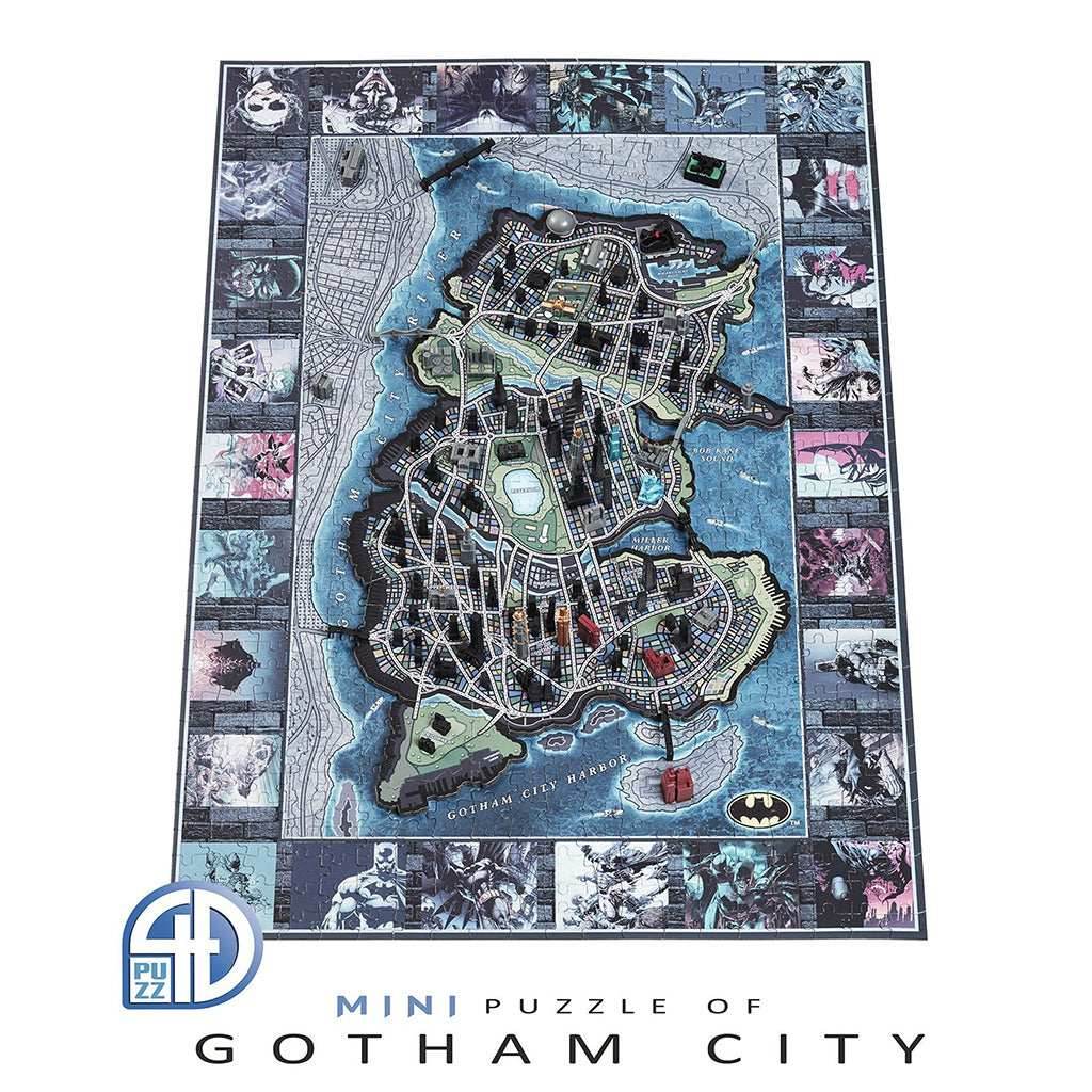 Batman - Mini Gotham City 4D Puzzle - 