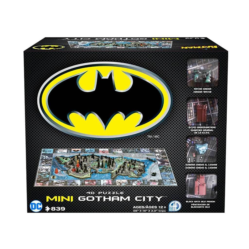 Batman - Mini Gotham City 4D Puzzle - 