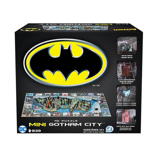 Batman - Mini Gotham City 4D Puzzle - 