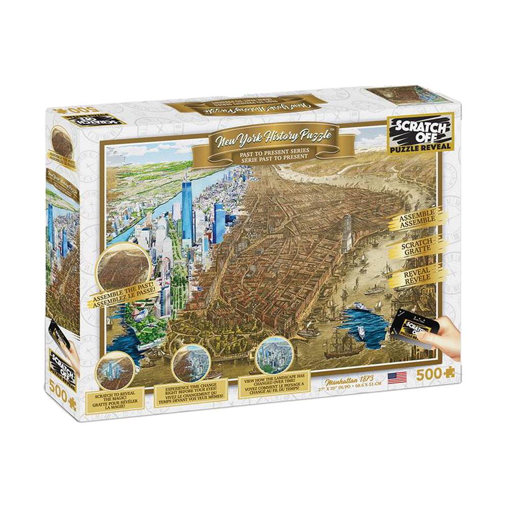 Scratch Off: History Puzzle - New York City - 